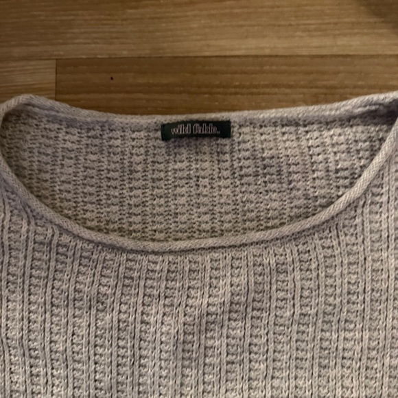 Wild Fable 2-Piece Knit Lounge Set - Light Grey - Size Medium - Picture 6 of 11